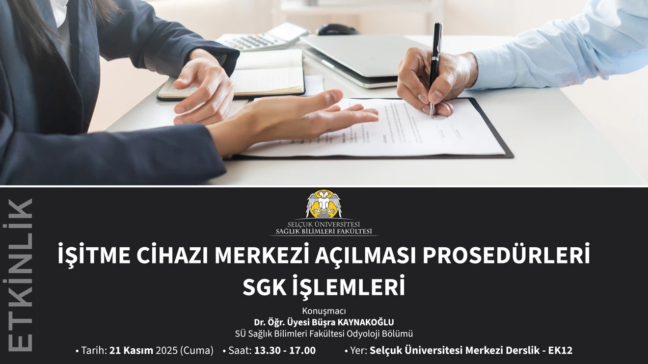 İşitme Cihazı Merkezi Açılması Prosedürleri SGK İşlemleri